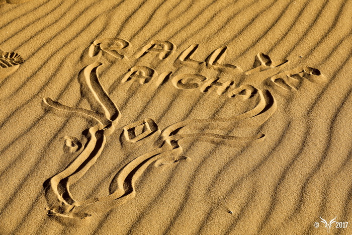 rallye marquage sable